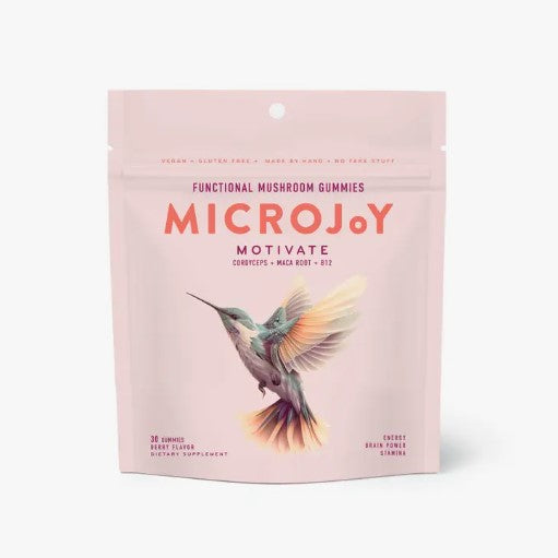 Microjoy Motivate Mushroom Gummies *Vegan