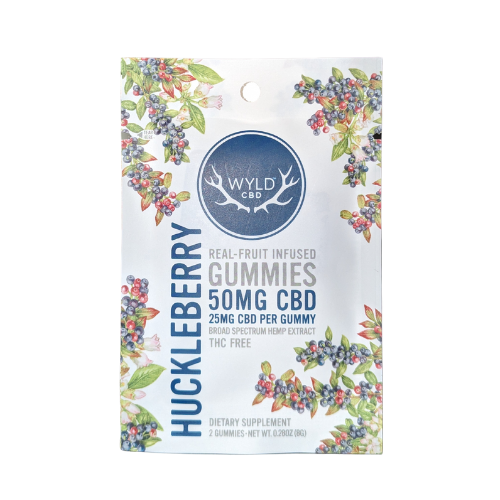 WYLD Huckleberry CBD Gummies