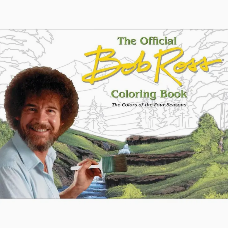 Coloring Book - Official Bob Ross: Colors of the Four