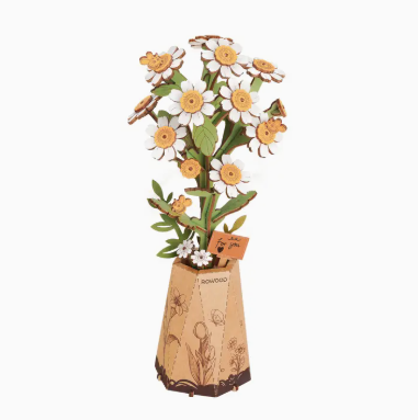 3D Wooden Flower Puzzle