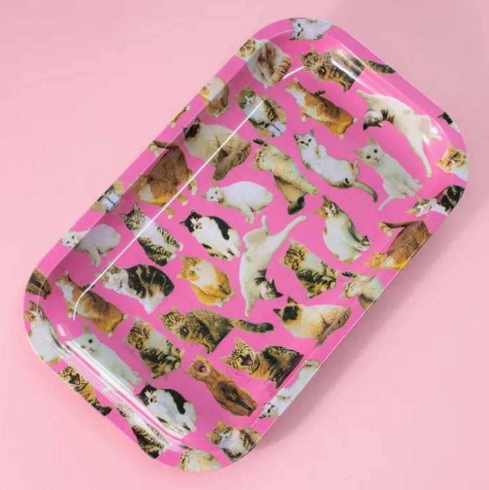 Canna Style Cats Rolling Tray