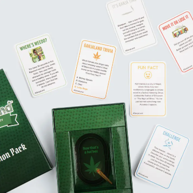 Ganjaland Expansion Pack -- More Cards For the Epic Stoner Board Game