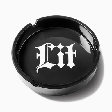 Lit Smoking Ashtray