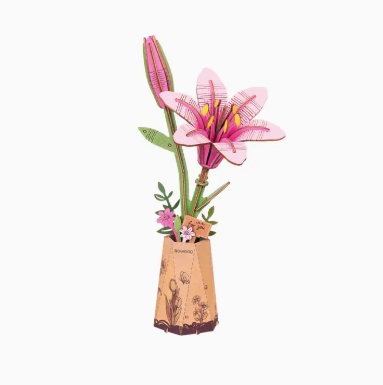3D Wooden Flower Puzzle