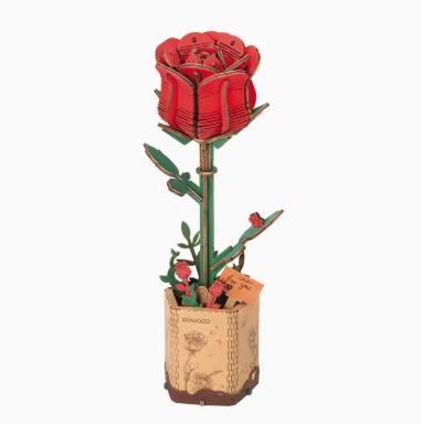 3D Wooden Flower Puzzle