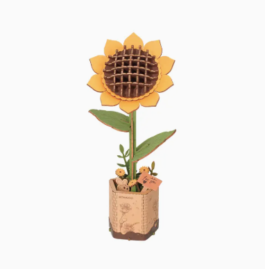 3D Wooden Flower Puzzle