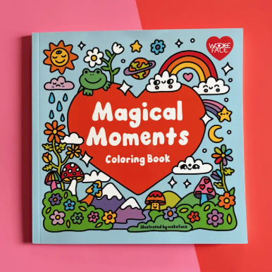Wokeface - Stress Relief Coloring Book
