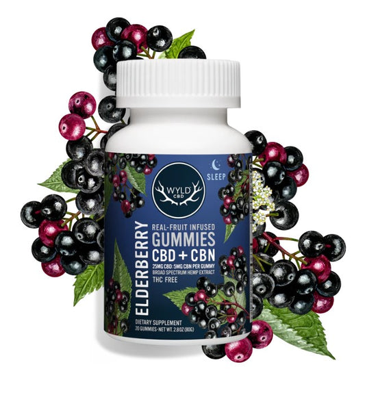 WYLD Elderberry CBN+CBD Gummies