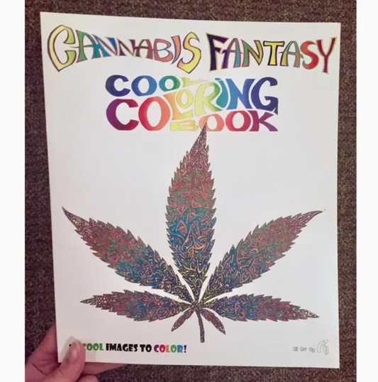 Coloring Book - Cannabis Fantasy