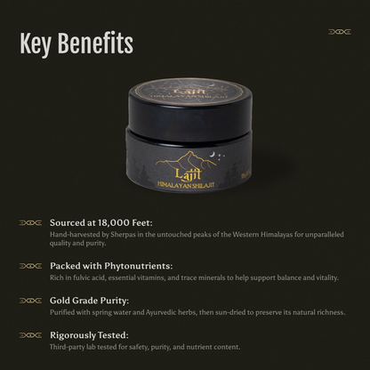 Lajit Gold - Lajit Himalayan Shilajit Resin