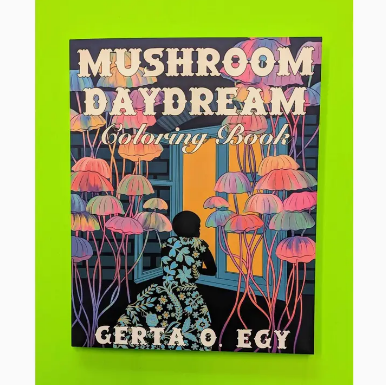 Coloring Book - Mushroom Daydream