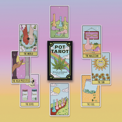 Pot Tarot 78-Card Tarot Deck with Guidebook