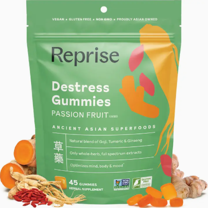Reprise - Destress Passion Fruit Gummies
