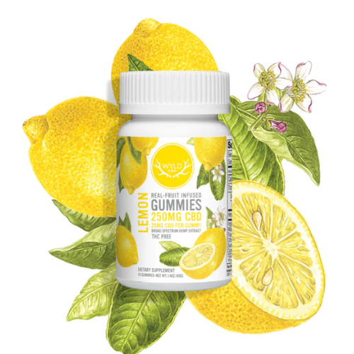 WYLD Lemon CBD Gummies