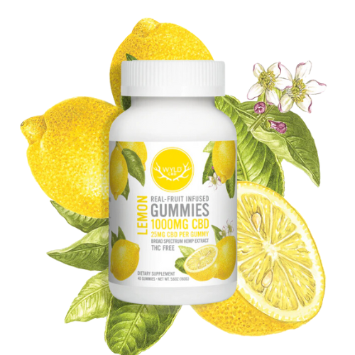 WYLD Lemon CBD Gummies