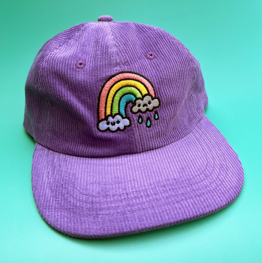 Wokeface - Rainbow Clouds Corduroy Hat