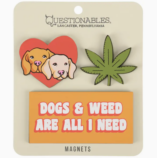 Dogs & Weed Magnet
