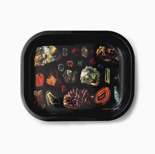 Rolling Tray - Gemstones