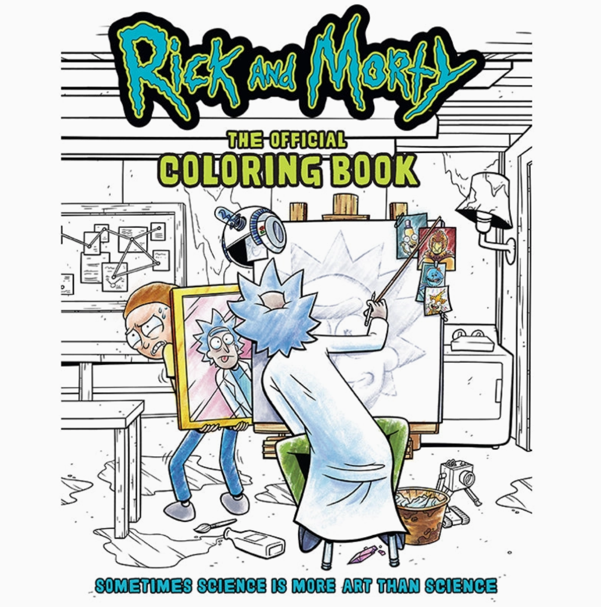 Coloring Book - Rick and Morty: Sometimes Science