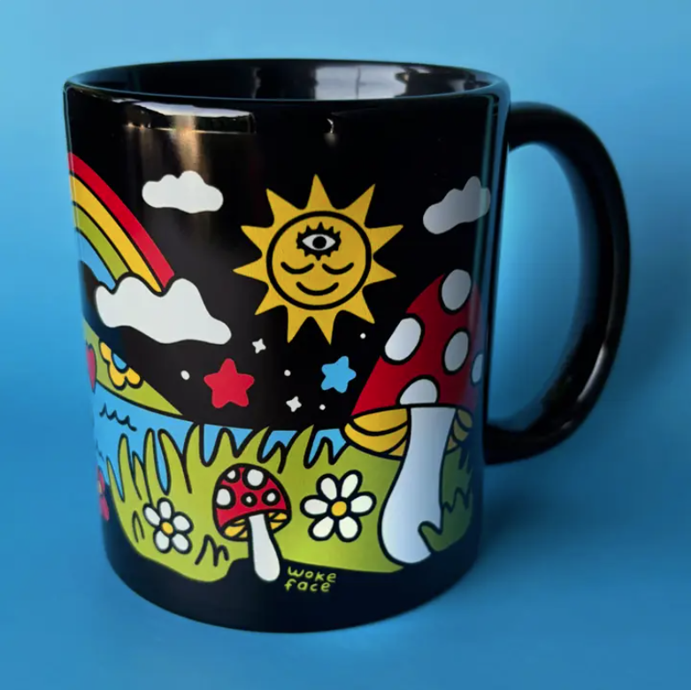 Wokeface - Magical Meadow Coffee Mug