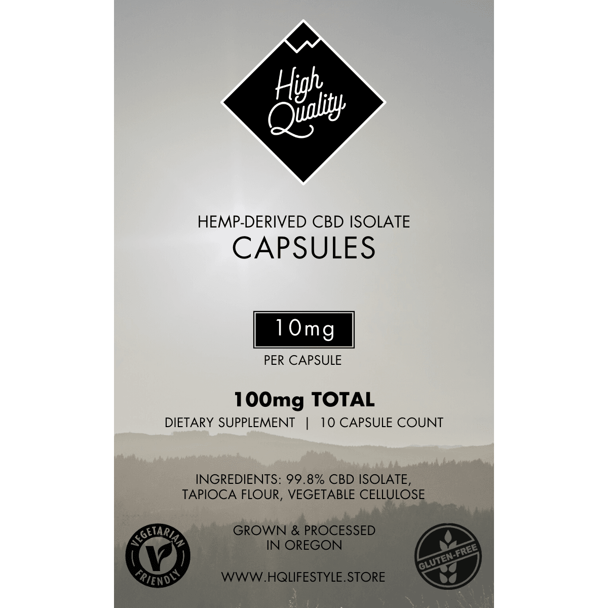 High Quality CBD Isolate Capsules – High Quality - The Lifestyle Store